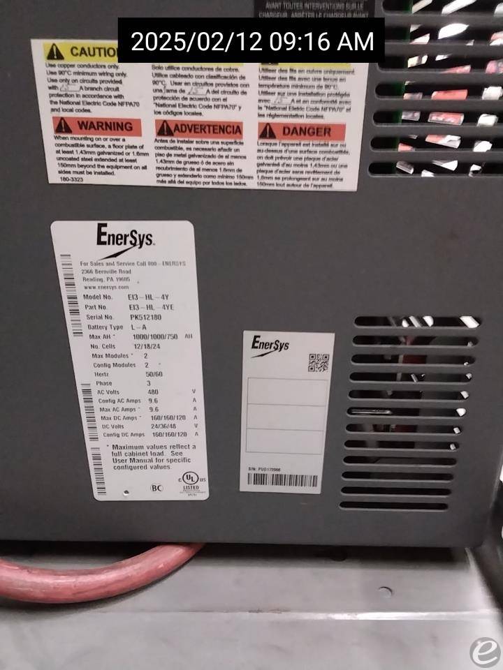 2016 Enersys EI3-HL-4Y