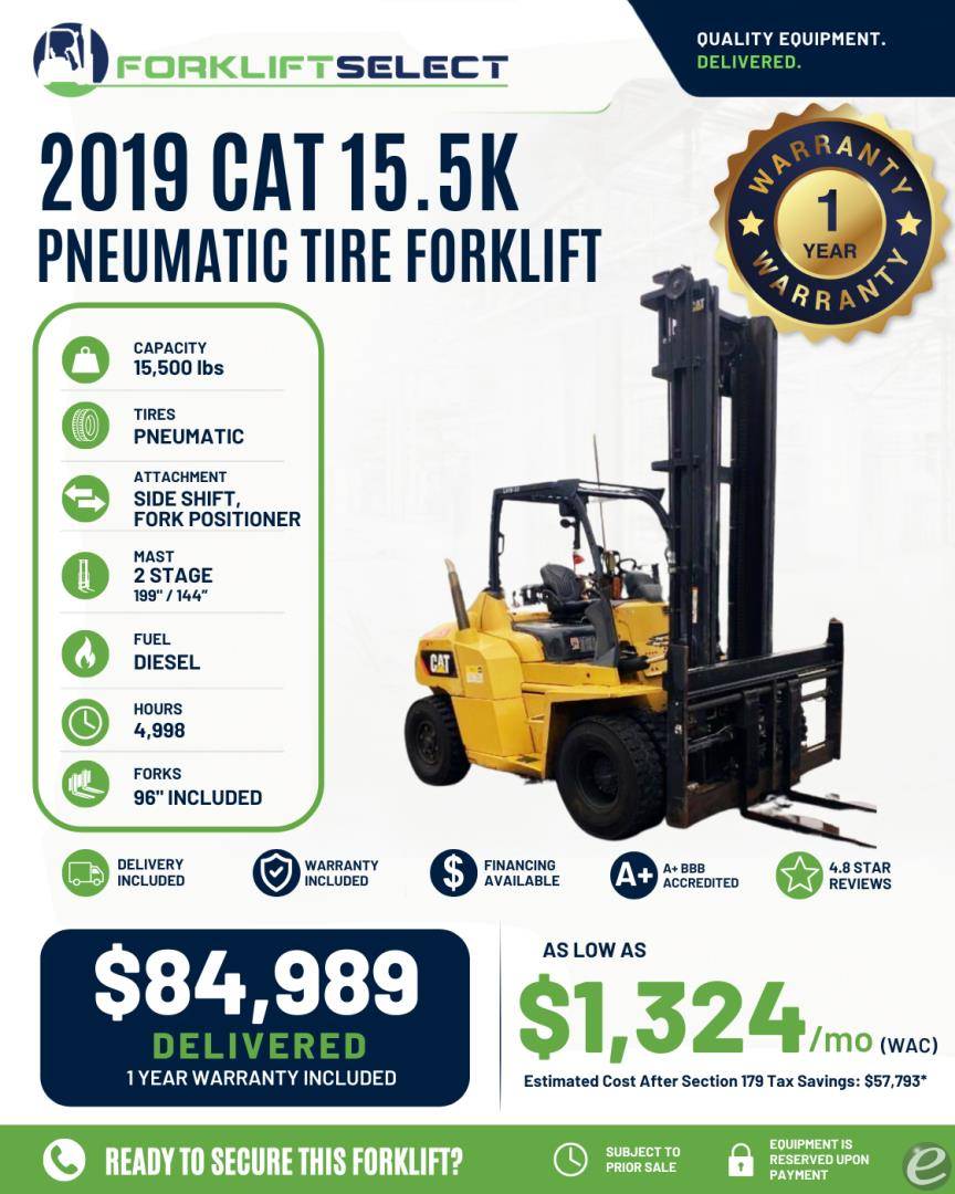 2019 Cat DP70N1
