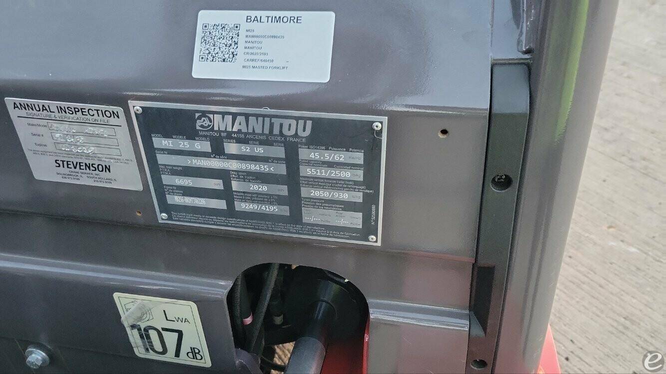 2023 Manitou MI25G