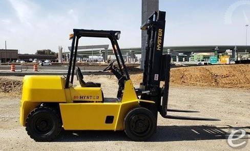 1990 Hyster H80XL Gasoline Forklift...