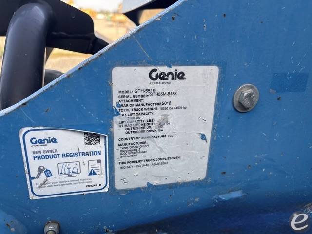 2018 Genie GTH5519
