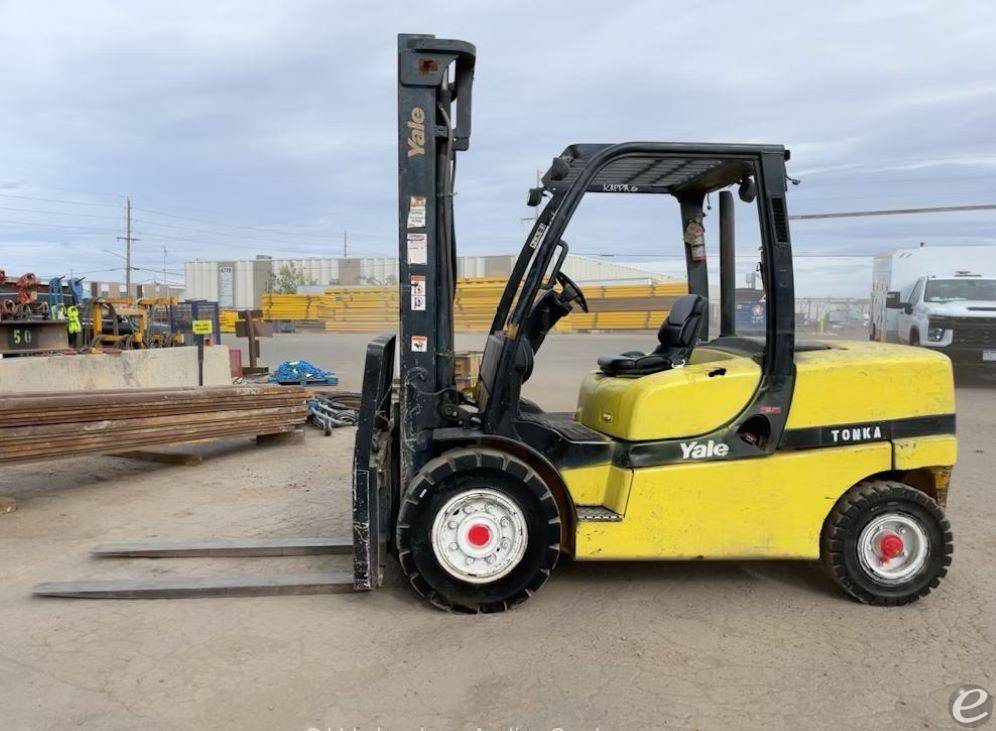 2007 Yale GDP100VXNCGV111 Diesel Forklift - 123Forklift