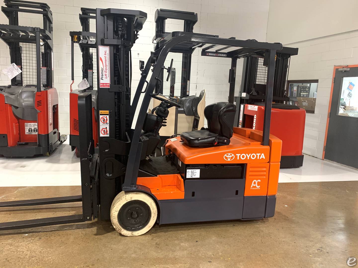 2015 Toyota 7FBEU20 Electric Forkli...