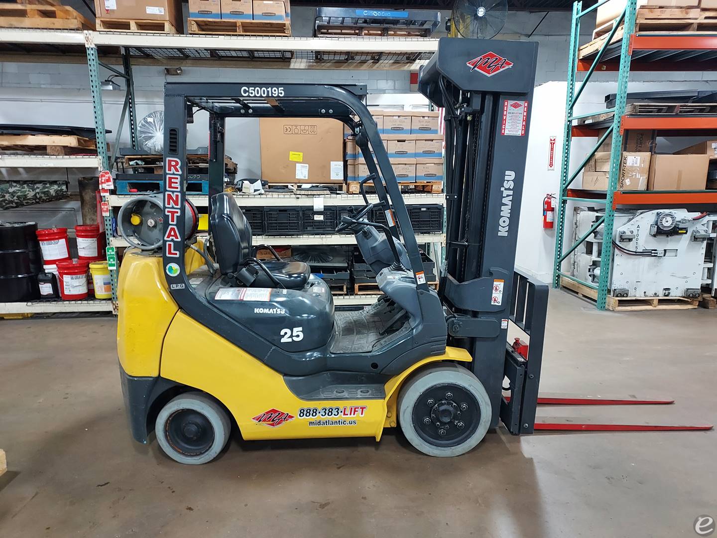 2016 Komatsu FG25ST-16 LP Gas Forkl...