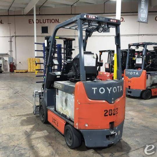 2016 Toyota 8FBCU32 Electric Forklift - 123Forklift