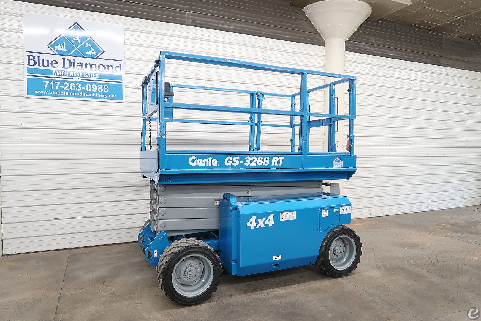 2007 Genie GS3268RT Diesel Scissor ...