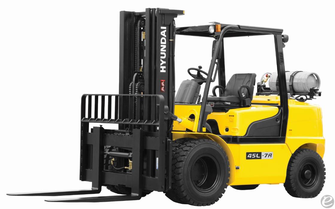 2020 LP Gas Hyundai 45L 7A Pneumatic Tire 4 Wheel Sit Down