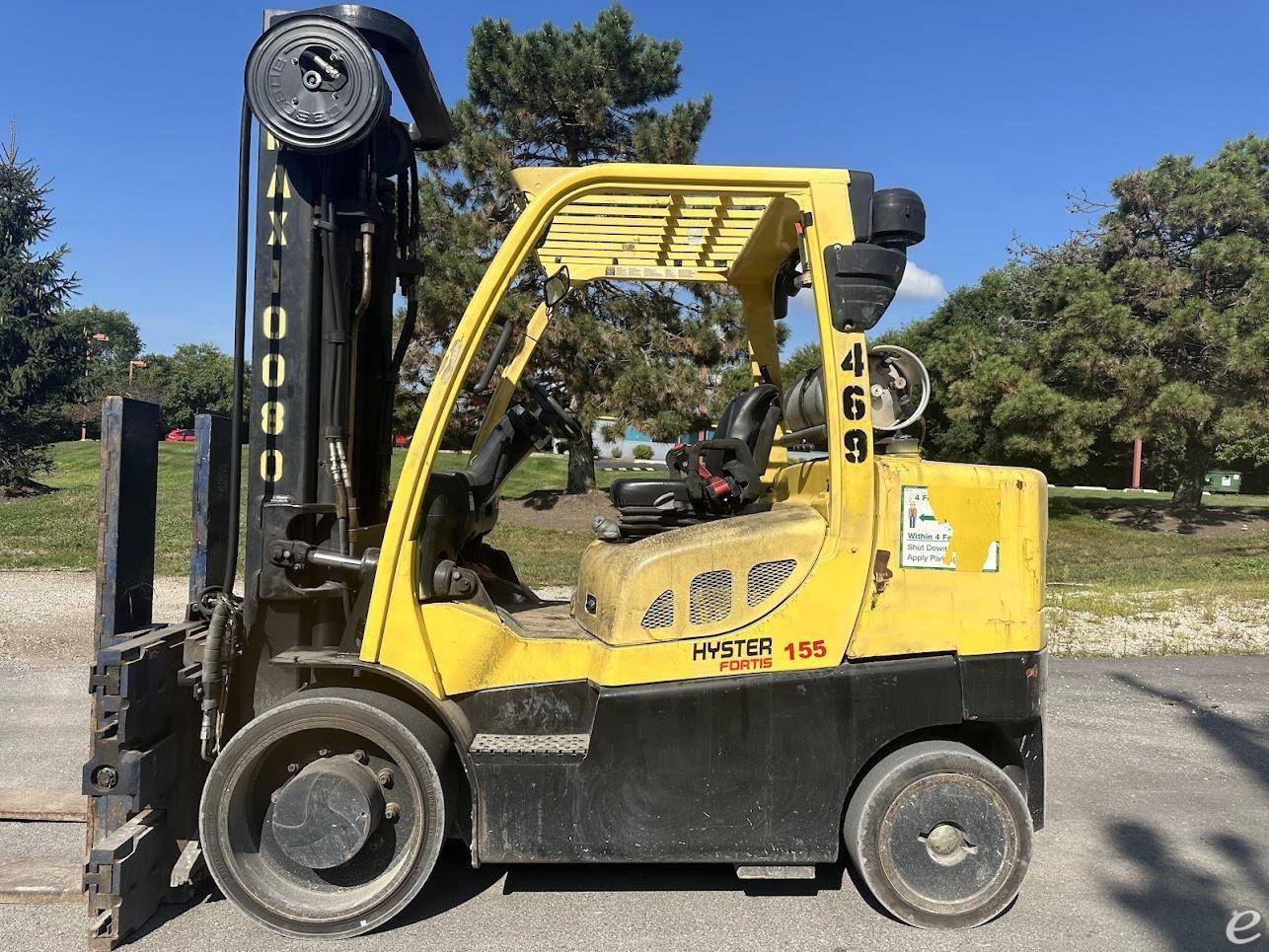 2012 Hyster S155FT LP Gas Forklift
