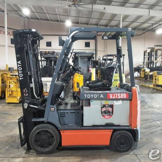 2017 Toyota 8FBCU32 Electric Forklift - 123Forklift