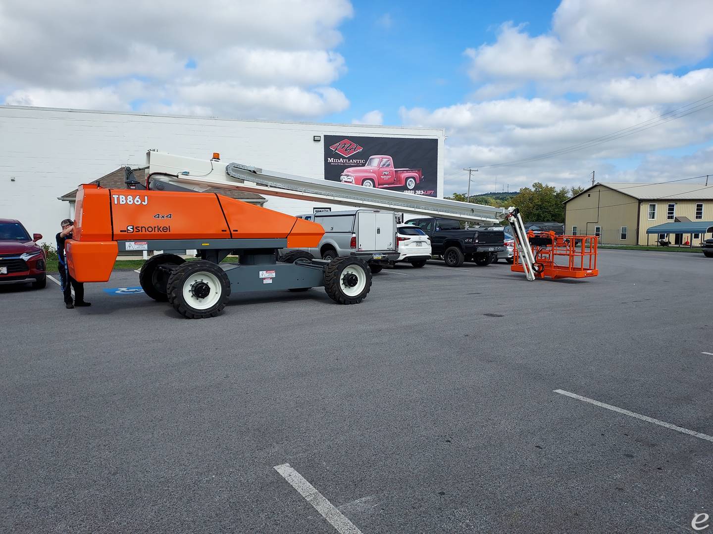 2023 Snorkel TB86J Diesel Boom Lift - 123Forklift