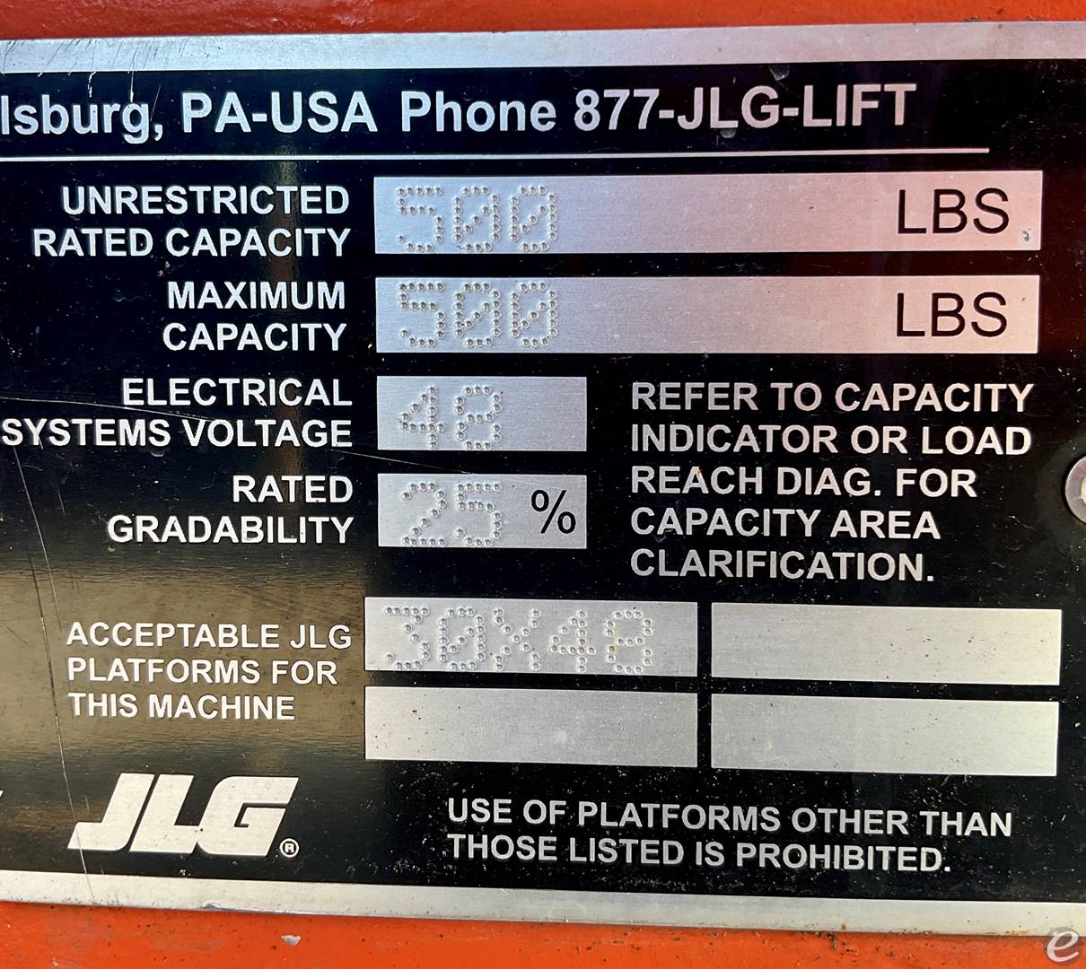 2015 JLG E300AJP