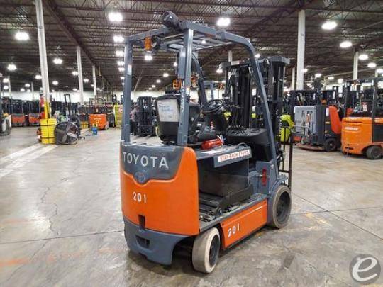 2017 Toyota 8FBCHU25 Electric Forklift - 123Forklift