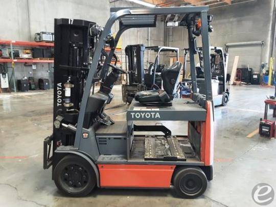 2017 Toyota 8FBCHU25 Electric Forklift - 123Forklift