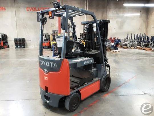2017 Toyota 8FBCHU25 Electric Forklift - 123Forklift