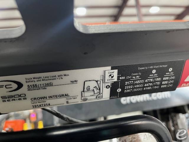 2019 Crown FC5215-50