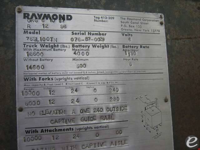 1990 Raymond 76SL100TN
