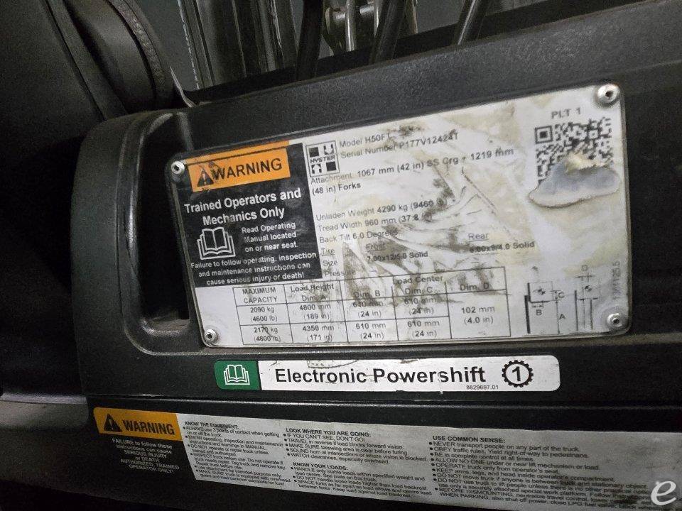 2019 Hyster H50FT