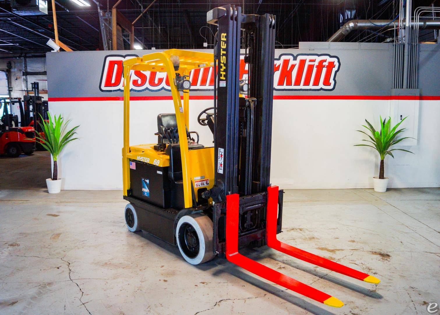 2018 Hyster E60XN Electric Forklift - 123Forklift