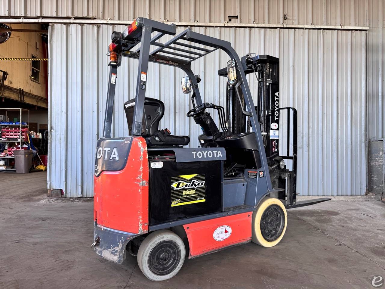 2018 Toyota 8FBCU25 Electric Forklift - 123Forklift