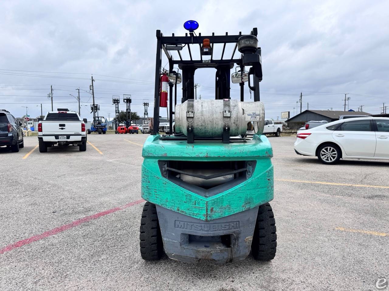 2017 Mitsubishi FG25N LP Gas Forklift - 123Forklift