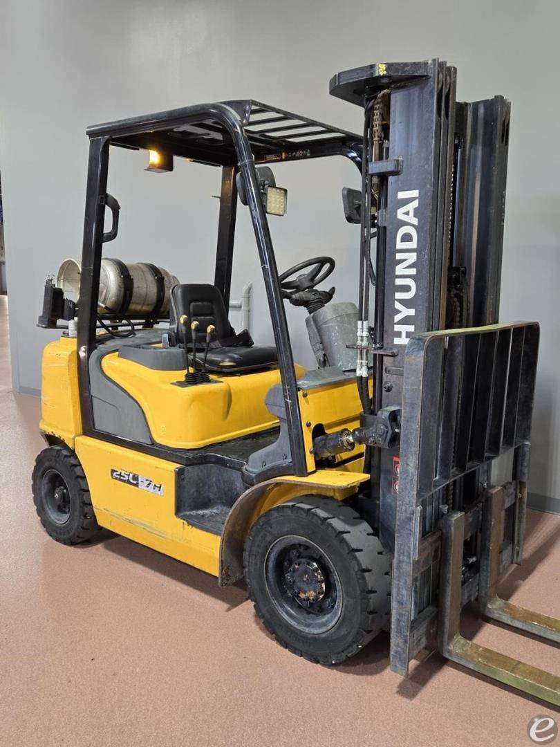 2021 Hyundai 25L-7A LP Gas Forklift - 123Forklift