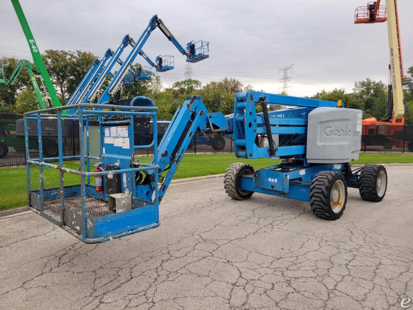 2015 Genie Z45/25JRT Diesel Boom Lift - 123Forklift
