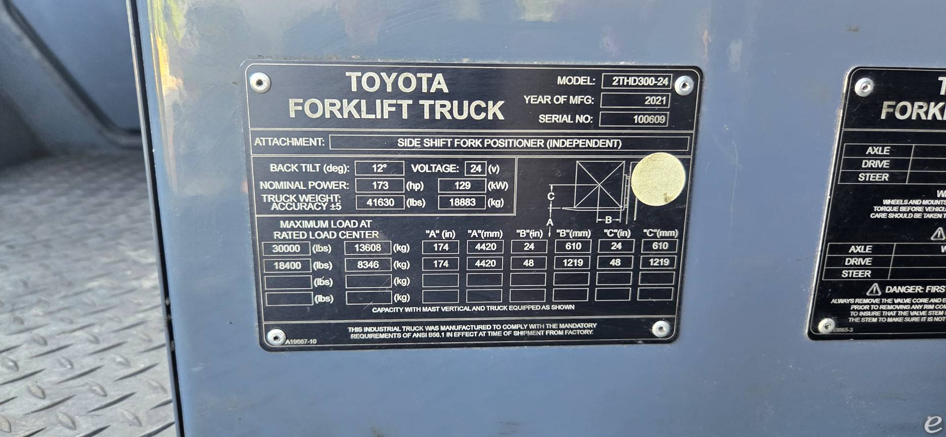 2021 Toyota 2THD300-24