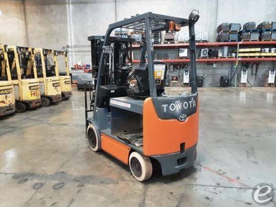 2018 Toyota 8FBCHU25 Electric Forklift - 123Forklift