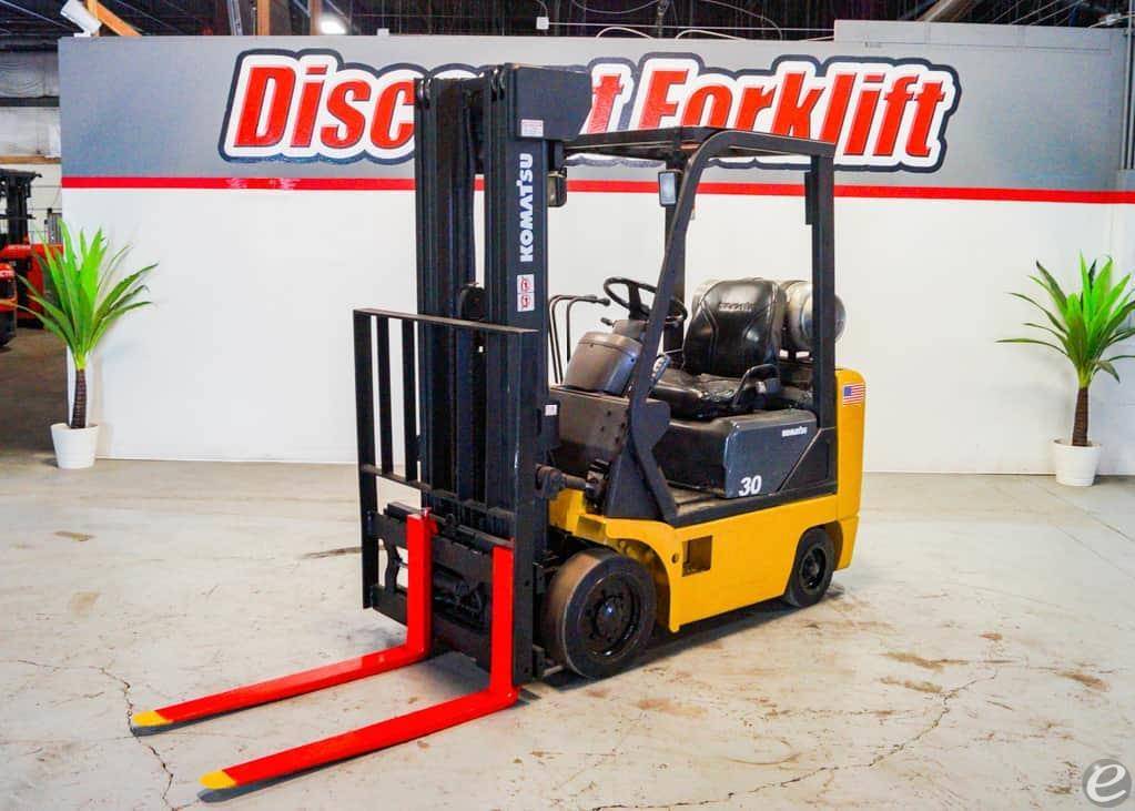 2003 Komatsu FG15ST-16 LP Gas Forklift - 123Forklift