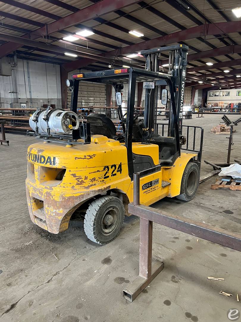 2014 Hyundai 45L-7A LP Gas Forklift - 123Forklift