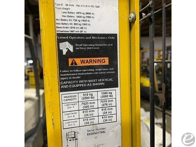 2013 Yale OS030BF Electric Order Picker - 123Forklift
