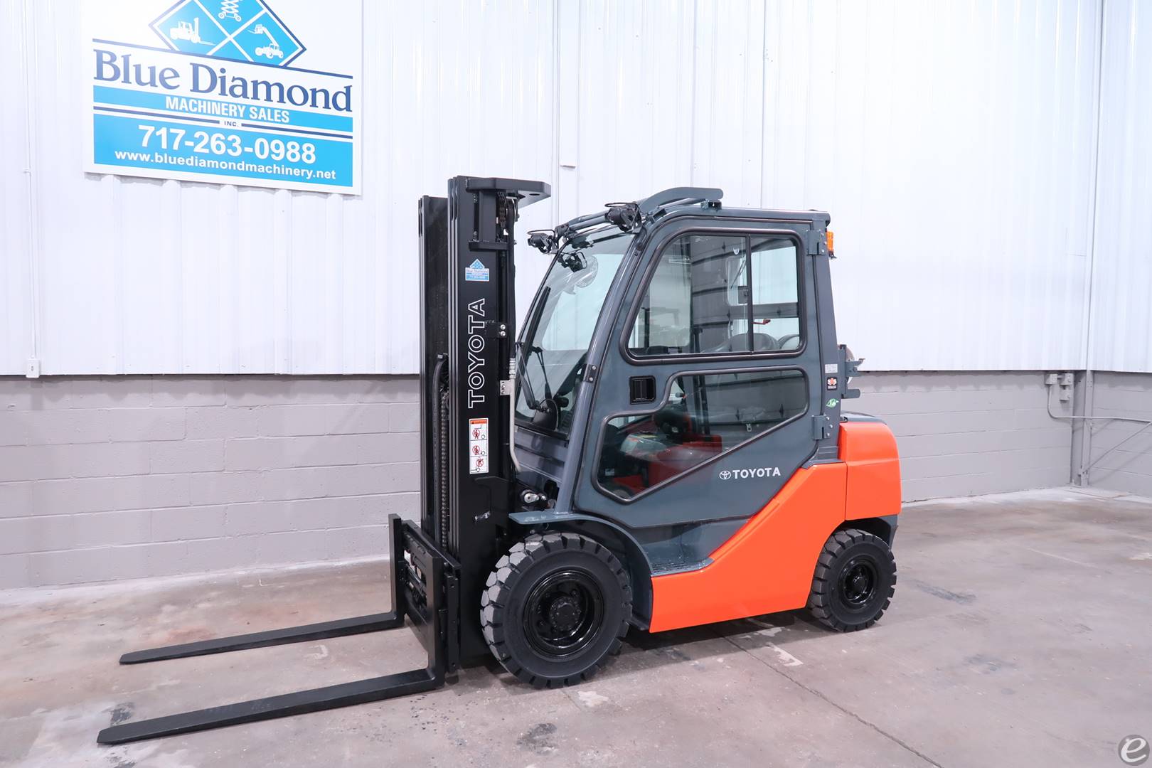 2015 Toyota 8FGU20 LP Gas Forklift