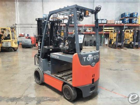 2017 Toyota 8FBCHU25 Electric Forklift - 123Forklift