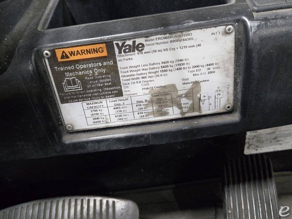 2018 Yale ERC065VG