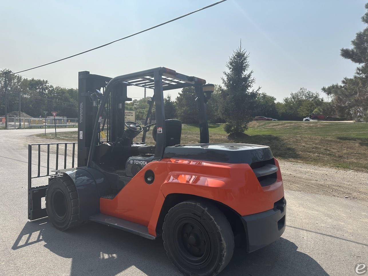2018 Toyota 8FD60U Diesel Forklift - 123Forklift