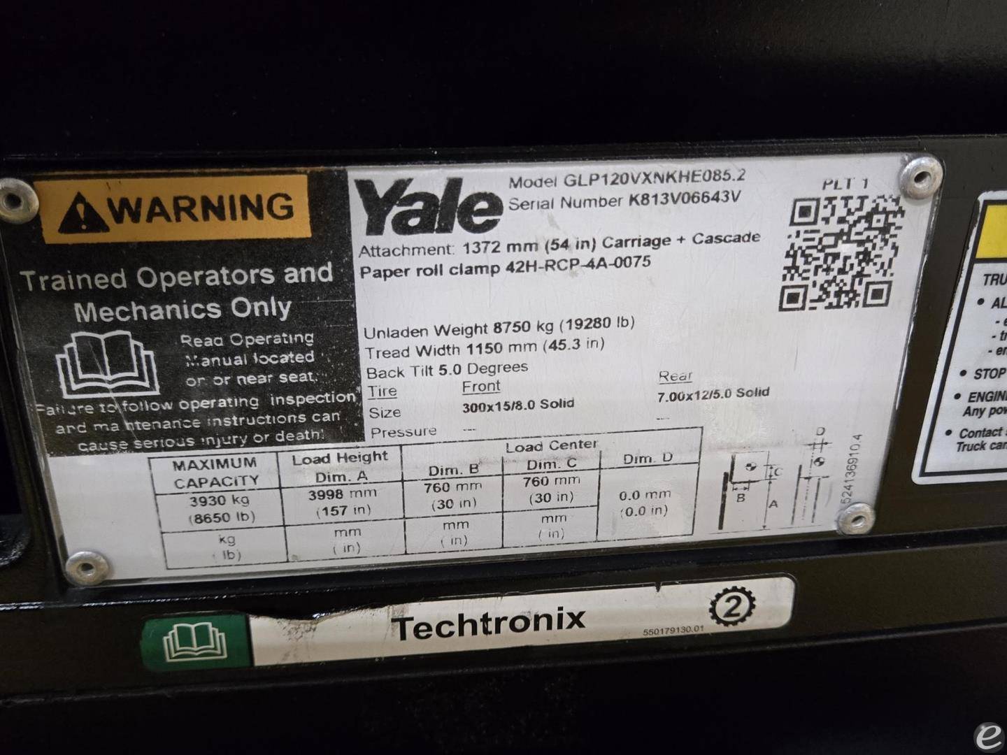 2021 Yale GLP120VX