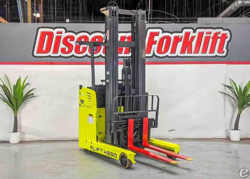 2024 Lift Hero LG20DR Electric Reach Truck - 123Forklift
