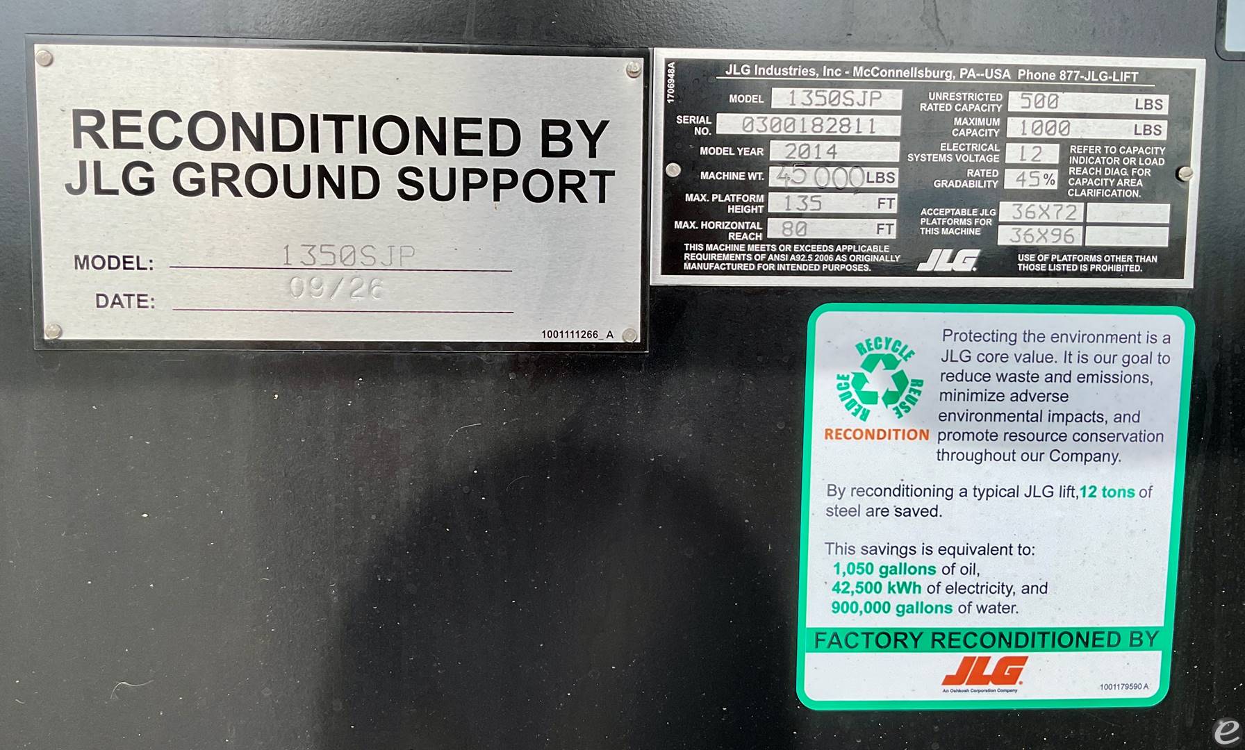 2026 JLG 1350SJP