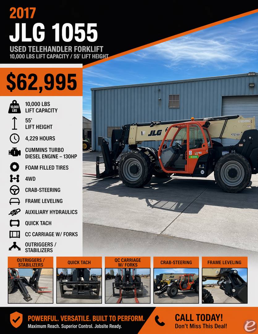 2017 JLG 1055