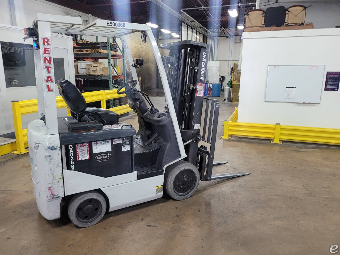 2017 Unicarriers BXC50N Electric Forklift - 123Forklift