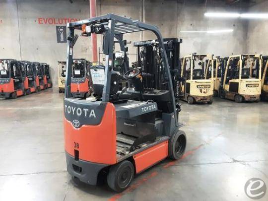 2017 Toyota 8FBCHU25 Electric Forklift - 123Forklift