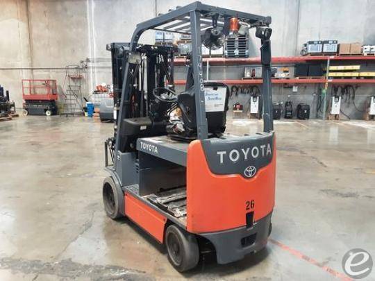2017 Toyota 8FBCHU25 Electric Forklift - 123Forklift