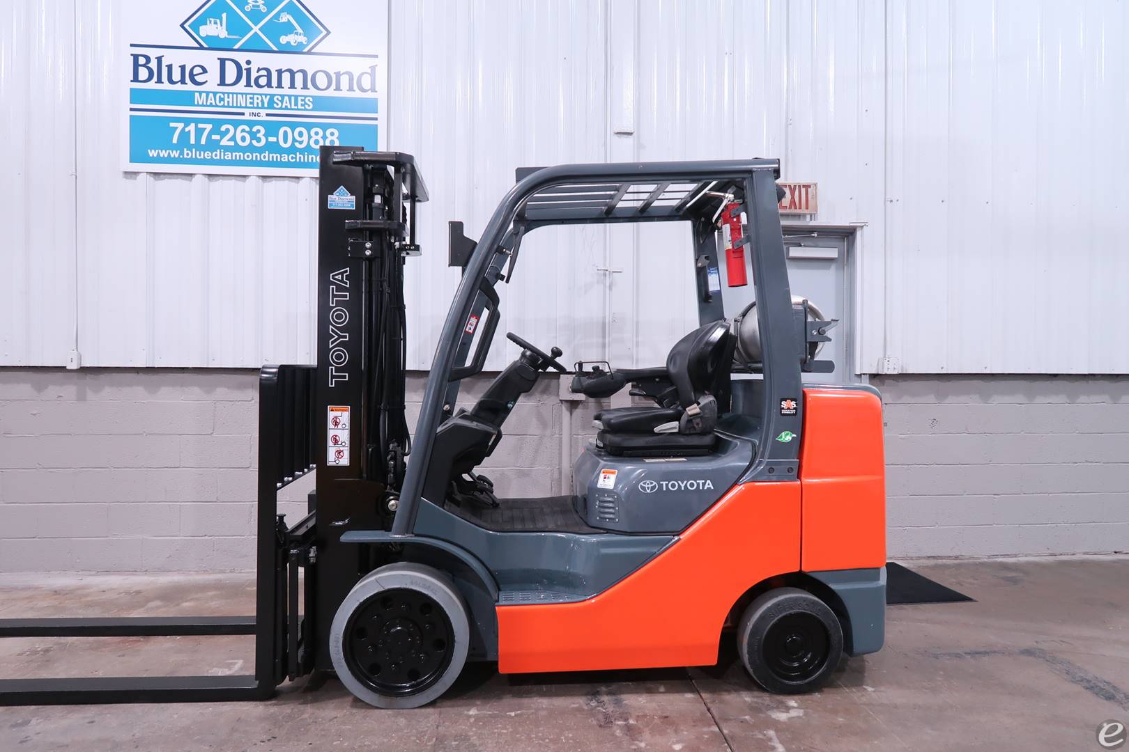 2017 Toyota 8FGCU32 LP Gas Forklift - 123Forklift