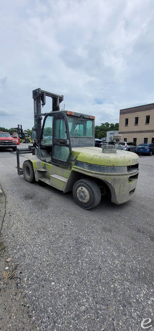 2015 Clark C80D Diesel Forklift - 123Forklift