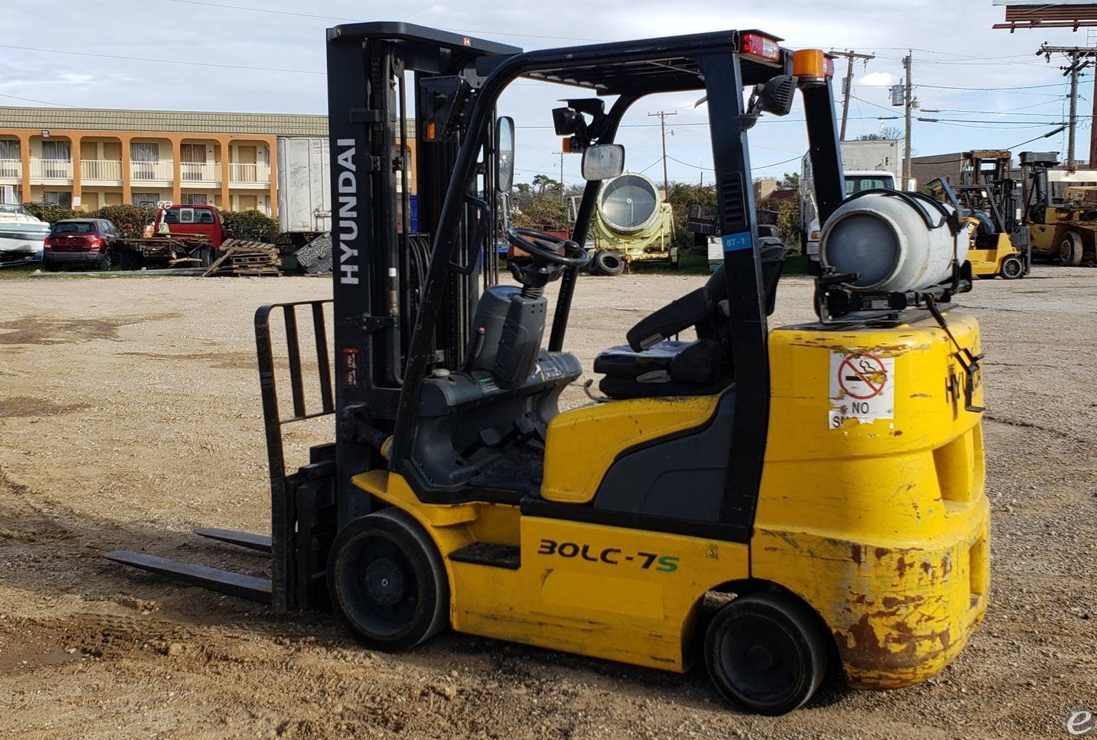2016 Hyundai 30LC-7S LP Gas Forklift - 123Forklift