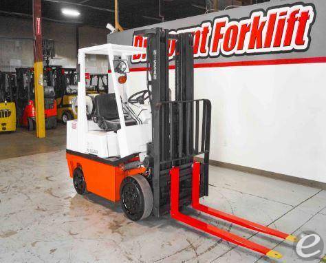 1984 Nissan                                             CPF02A25V LP Gas Forklift - 123Forklift