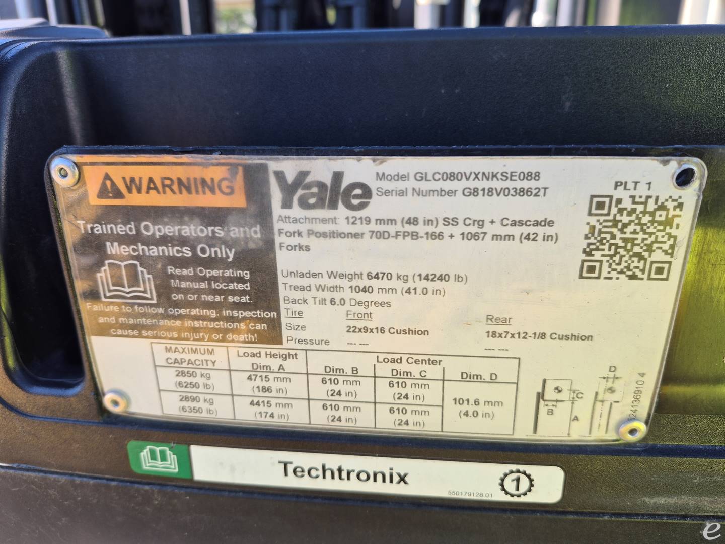 Yale GLC080VX