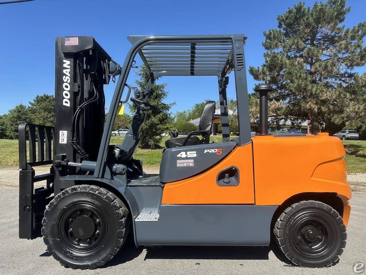 2012 Doosan D45S-5 Diesel Forklift - 123Forklift