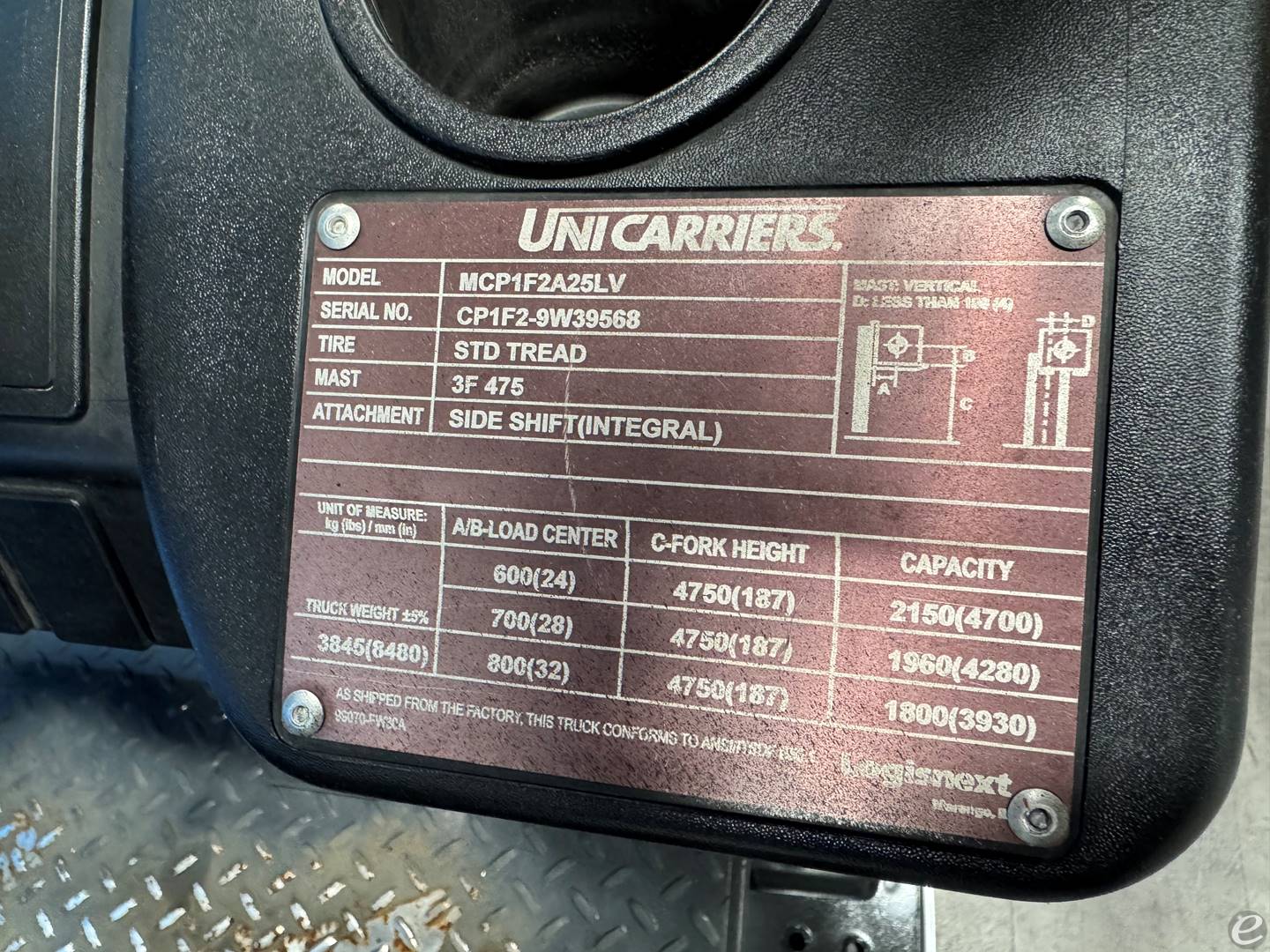 2022 Unicarriers CF50