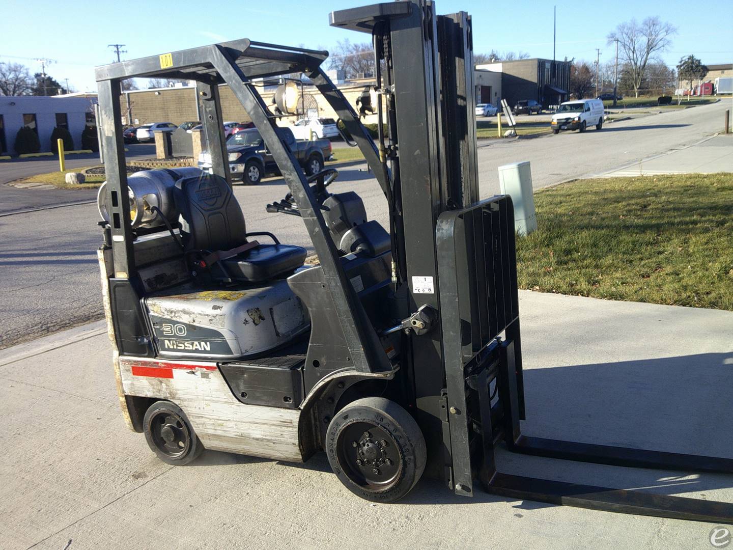 2004 Nissan                                             MCPL01A15LV LP Gas Forklift - 123Forklift